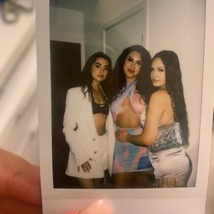 White skort blazer suit 2 piece